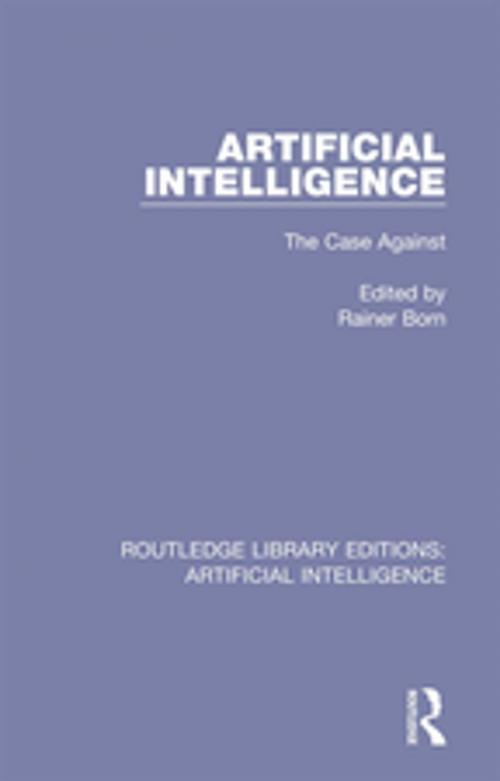 Cover of the book Artificial Intelligence by , Taylor and Francis