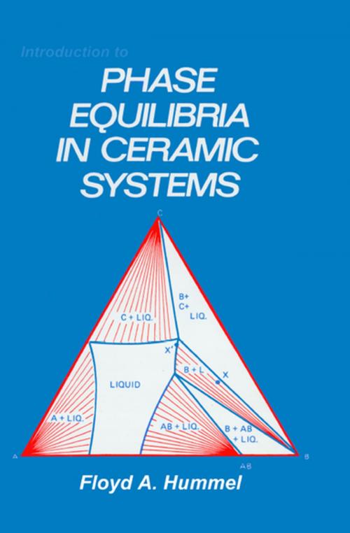 Cover of the book Introduction to Phase Equilibria in Ceramic Systems by Hummel, CRC Press