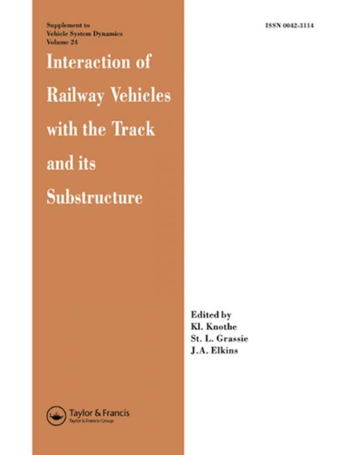 Cover of the book Interaction of Railway Vehicles with the Track and Its Substructure by , CRC Press
