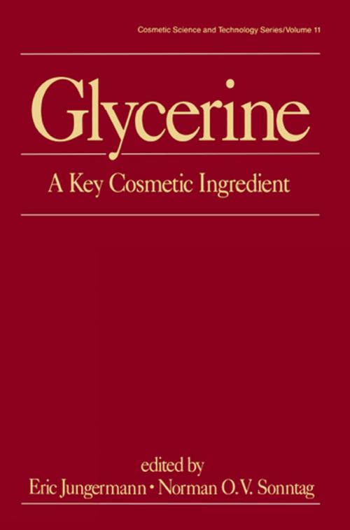 Cover of the book Glycerine by , CRC Press