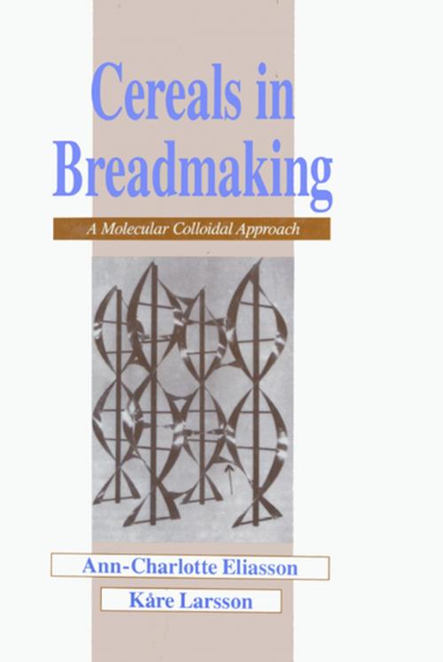 Cover of the book Cereals in Breadmaking by Eliasson, CRC Press