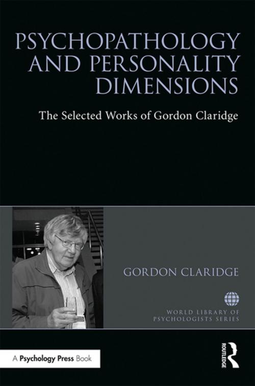 Cover of the book Psychopathology and personality dimensions by Gordon Claridge, Taylor and Francis
