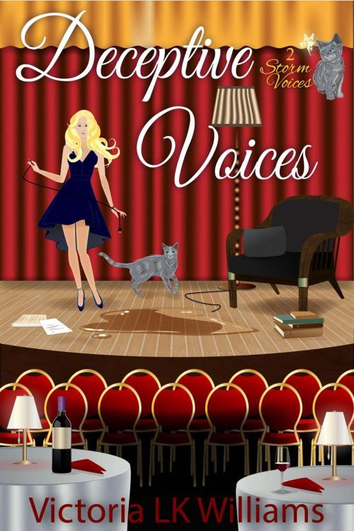 Cover of the book Deceptive Voices by Victoria LK Williams, Sun, Sand & Stories Publishing
