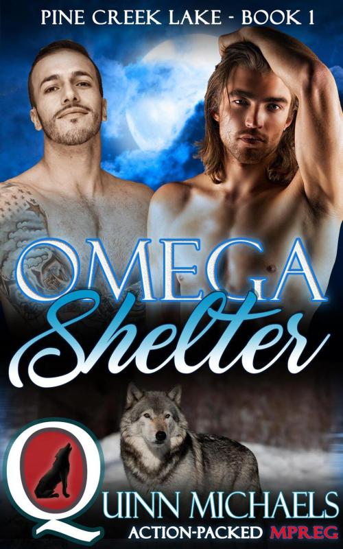 Cover of the book Omega Shelter by Quinn Michaels, Enticed By Books Press
