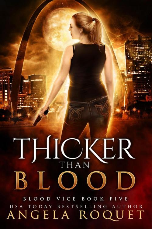Cover of the book Thicker Than Blood by Angela Roquet, Violent Siren Press