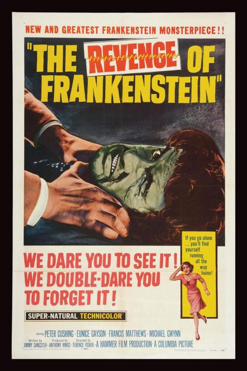 Cover of the book The Revenge of Frankenstein by Philip J. Riley, BearManor Media