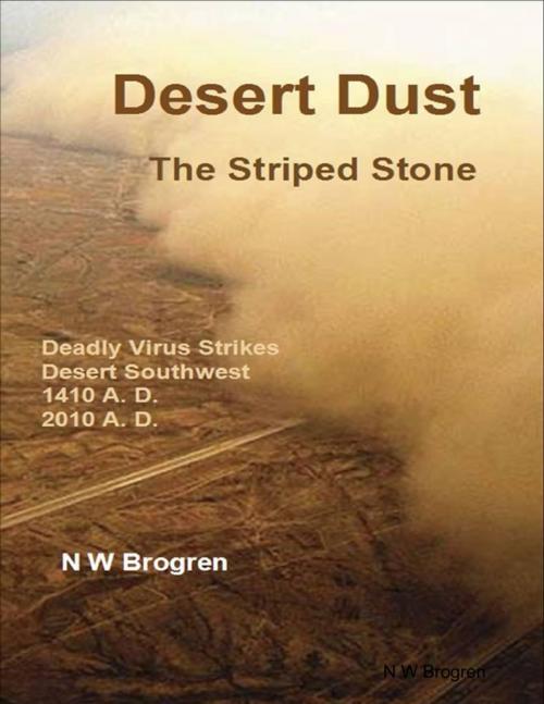 Cover of the book Desert Dust: The Striped Stone by N W Brogren, Lulu.com