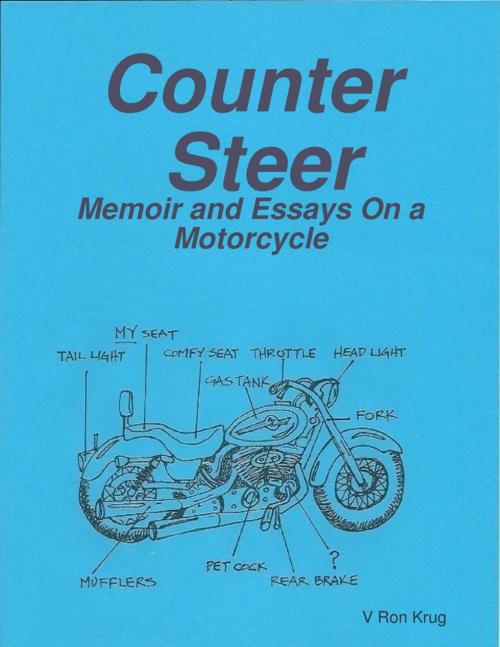 Cover of the book Counter Steer: Memoir and Essays On a Motorcycle by V Ron Krug, Lulu.com