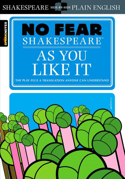 Cover of the book As You Like It (No Fear Shakespeare) by SparkNotes, Spark
