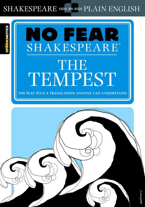 Cover of the book The Tempest (No Fear Shakespeare) by SparkNotes, Spark