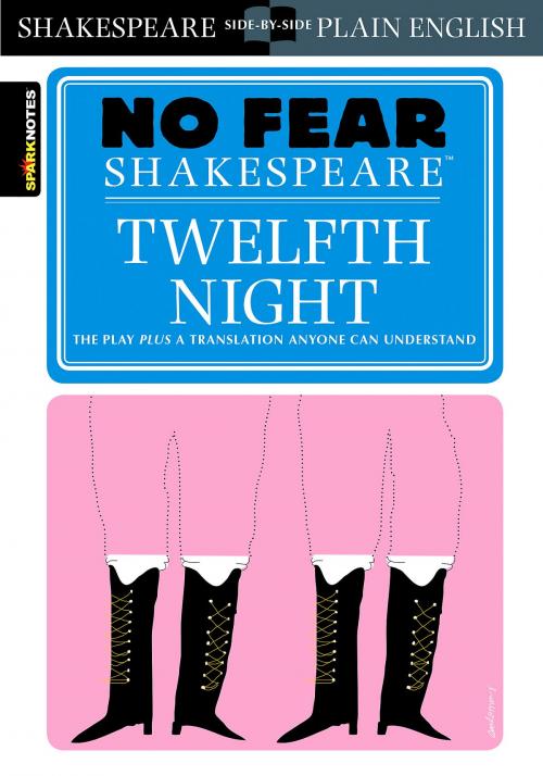 Cover of the book Twelfth Night (No Fear Shakespeare) by SparkNotes, Spark
