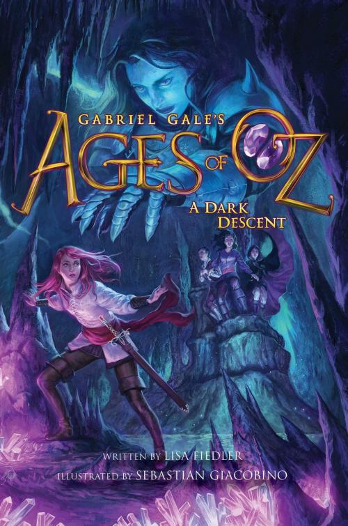 Cover of the book A Dark Descent by Lisa Fiedler, Gabriel Gale, Margaret K. McElderry Books