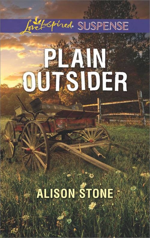 Cover of the book Plain Outsider by Alison Stone, Harlequin