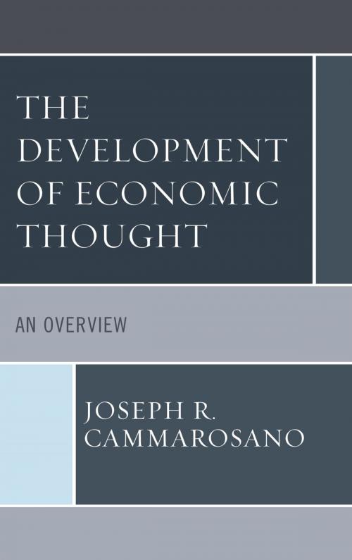 Cover of the book The Development of Economic Thought by Joseph R. Cammarosano, Lexington Books