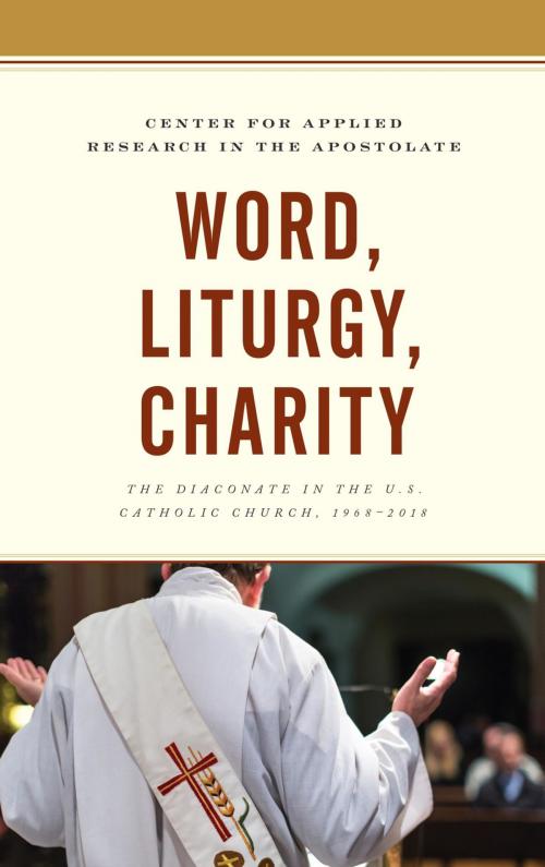 Cover of the book Word, Liturgy, Charity by Center for Applied Research in the Apostolate, Thu T. Do, Thomas P. Gaunt, Mary L. Gautier, Center for Applied Research in the Apostolate, Mark M. Gray, Michal J. Kramarek, Jonathon L. Wiggins, Lexington Books