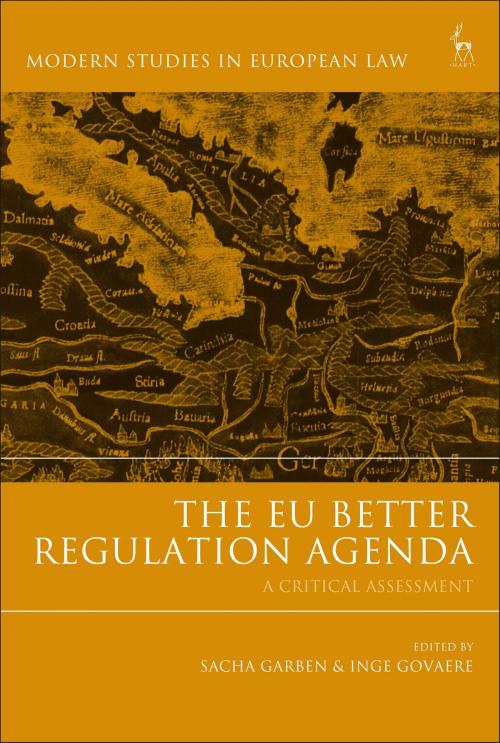 Cover of the book The EU Better Regulation Agenda by , Bloomsbury Publishing
