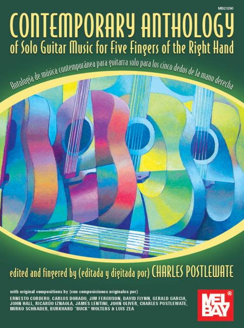 Cover of the book Contemporary Anthology of Solo Guitar Music by Charles Postlewate, Mel Bay Publications, Inc.