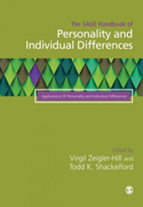 Cover of the book The SAGE Handbook of Personality and Individual Differences by , SAGE Publications