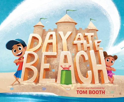 Cover of the book Day at the Beach by Tom Booth, Aladdin
