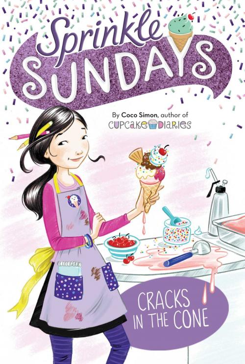 Cover of the book Cracks in the Cone by Coco Simon, Simon Spotlight