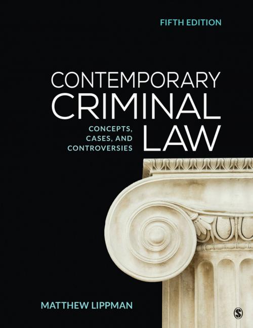 Cover of the book Contemporary Criminal Law by Matthew Lippman, SAGE Publications