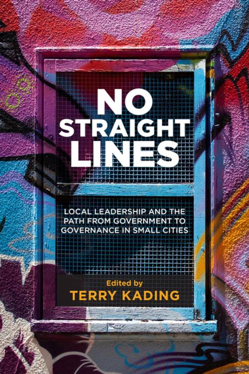 Cover of the book No Straight Lines by Lisa Cooke, Dawn Farough, Robin Reid, Kendra Besanger, Conny Ratsoy, Tina Block, University of Calgary Press