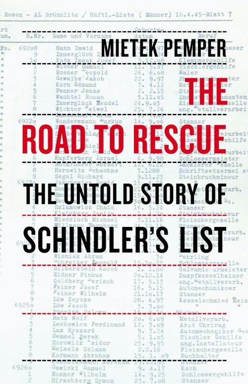 Cover of the book The Road to Rescue by Mietek Pemper, Other Press