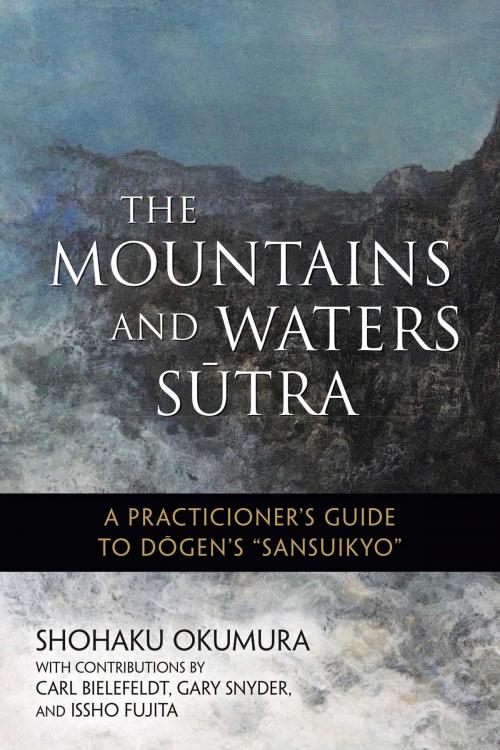 Cover of the book The Mountains and Waters Sutra by Shohaku Okumura, Gary Snyder, Carl Bielefeldt, Wisdom Publications