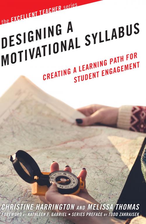 Cover of the book Designing a Motivational Syllabus by Christine Harrington, Melissa Thomas, Stylus Publishing