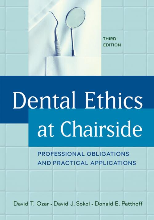 Cover of the book Dental Ethics at Chairside by David T. Ozar, David J. Sokol, Donald E. Patthoff, Georgetown University Press