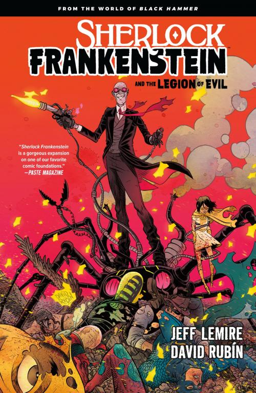 Cover of the book Sherlock Frankenstein Volume 1: From the World of Black Hammer by Jeff Lemire, Dark Horse Comics