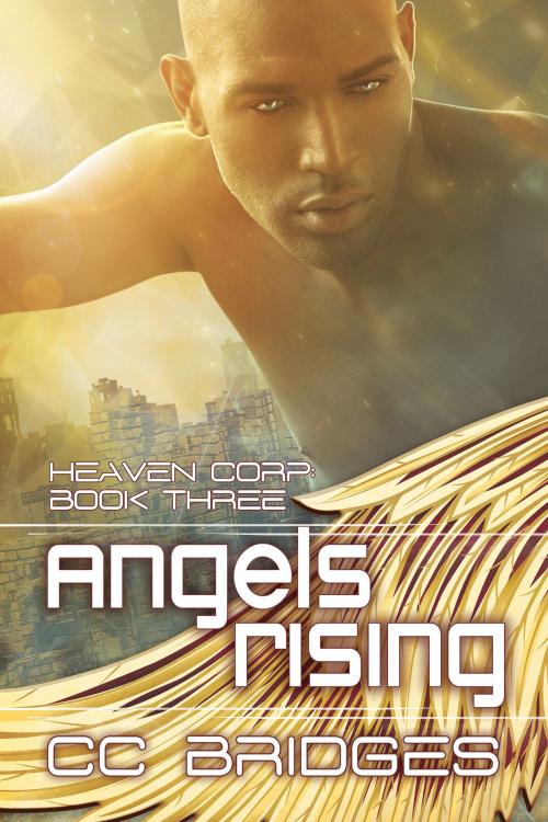 Cover of the book Angels Rising by CC Bridges, Dreamspinner Press