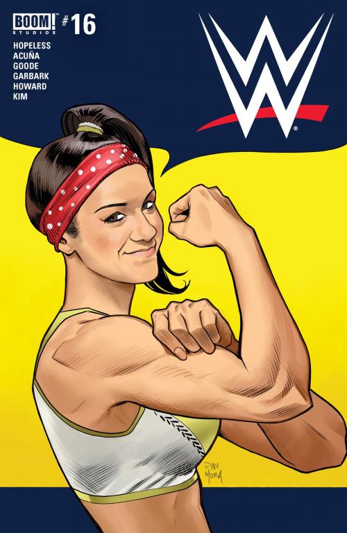 Cover of the book WWE #16 by Dennis Hopeless, Tini Howard, Doug Garbark, BOOM! Studios