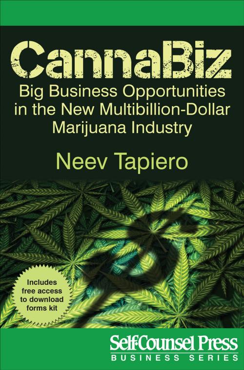 Cover of the book CannaBiz by Neev Tapiero, Self-Counsel Press