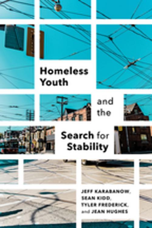 Cover of the book Homeless Youth and the Search for Stability by Jeff Karabanow, Sean Kidd, Tyler Frederick, Jean Hughes, Wilfrid Laurier University Press