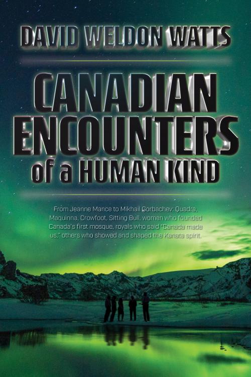 Cover of the book Canadian Encounters of a Human Kind by David Watts, Tellwell Publishing