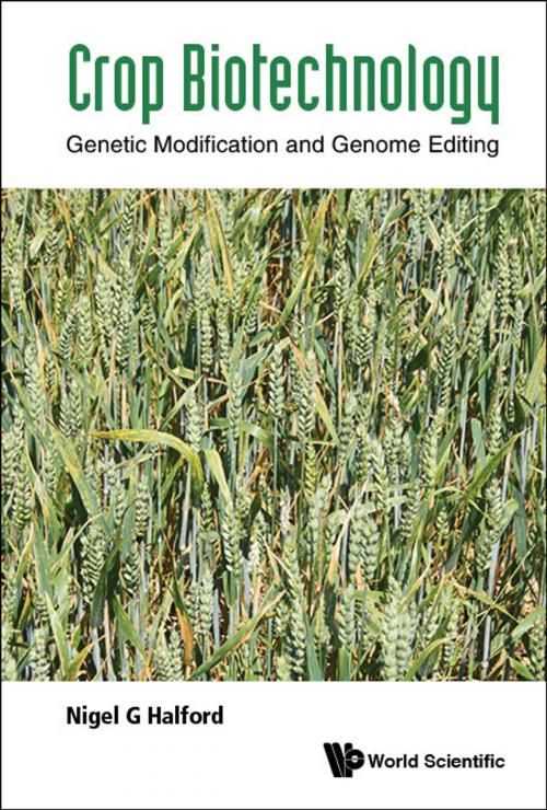 Cover of the book Crop Biotechnology by Nigel G Halford, World Scientific Publishing Company