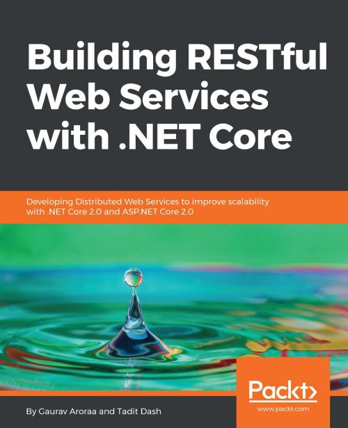 Cover of the book Building RESTful Web Services with .NET Core by Gaurav Aroraa, Tadit Dash, Packt Publishing