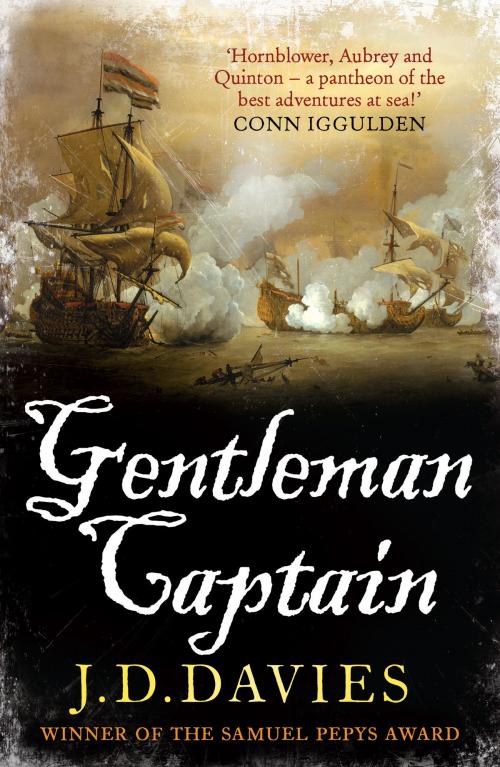 Cover of the book Gentleman Captain by J. D. Davies, Canelo