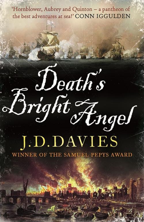 Cover of the book Death's Bright Angel by J. D. Davies, Canelo