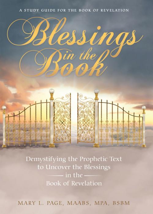 Cover of the book Blessings in the Book by Mary L. Page MAABS MPA BSBM, WestBow Press