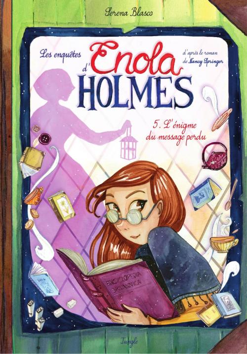 Cover of the book Enola Holmes - Tome 5 by Serena Blasco, Jungle