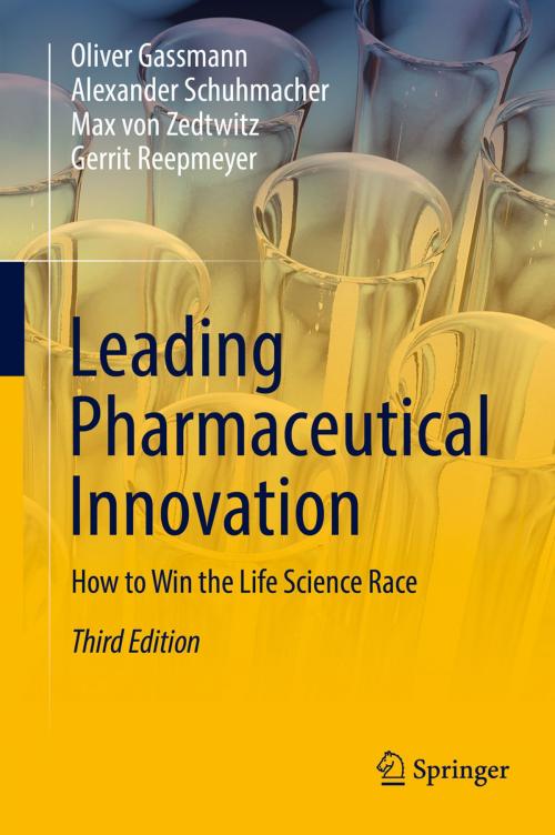 Cover of the book Leading Pharmaceutical Innovation by Oliver Gassmann, Alexander Schuhmacher, Max von Zedtwitz, Gerrit Reepmeyer, Springer International Publishing