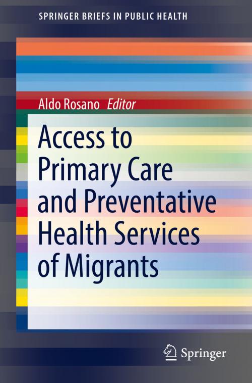 Cover of the book Access to Primary Care and Preventative Health Services of Migrants by , Springer International Publishing