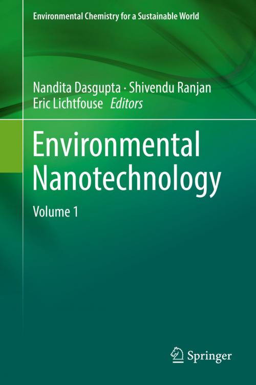 Cover of the book Environmental Nanotechnology by , Springer International Publishing