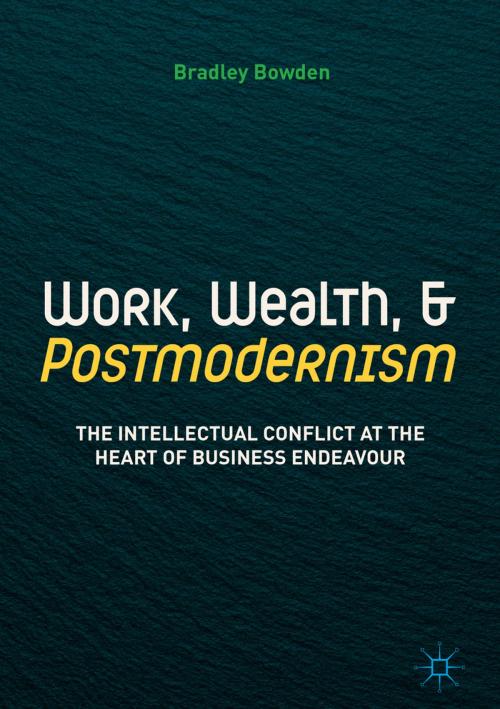 Cover of the book Work, Wealth, and Postmodernism by Bradley Bowden, Springer International Publishing