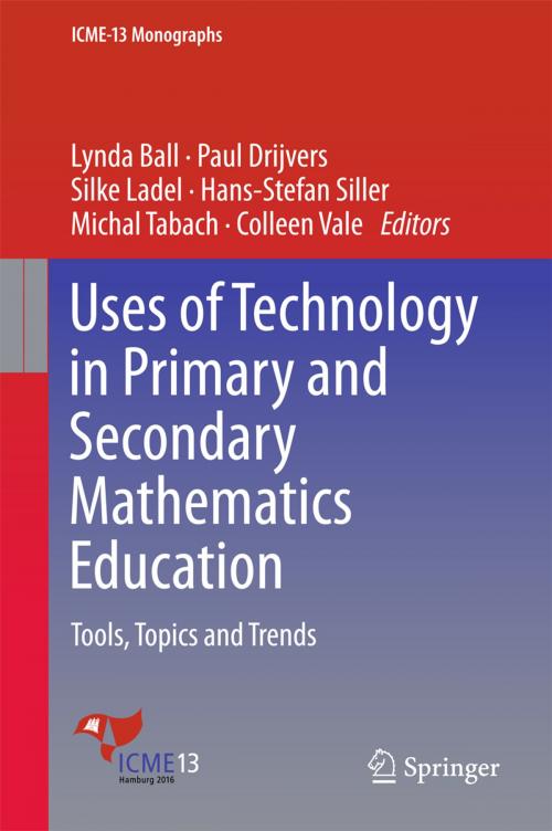 Cover of the book Uses of Technology in Primary and Secondary Mathematics Education by , Springer International Publishing