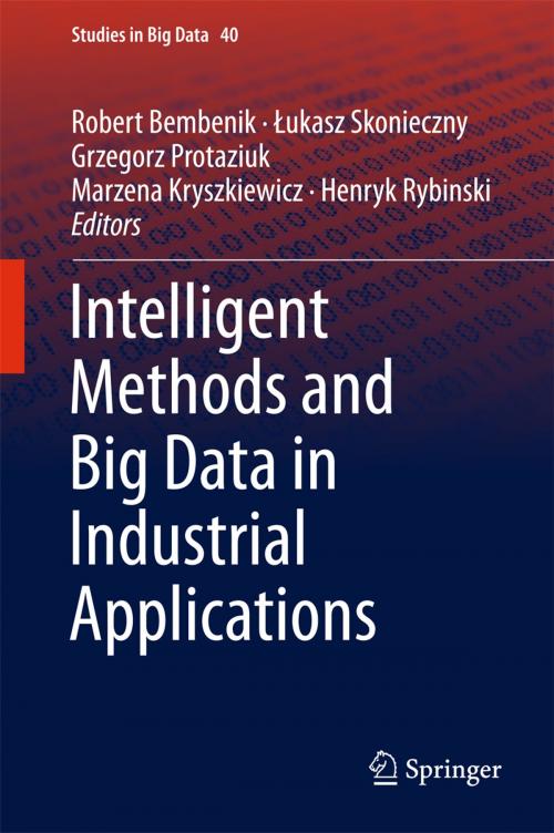 Cover of the book Intelligent Methods and Big Data in Industrial Applications by , Springer International Publishing