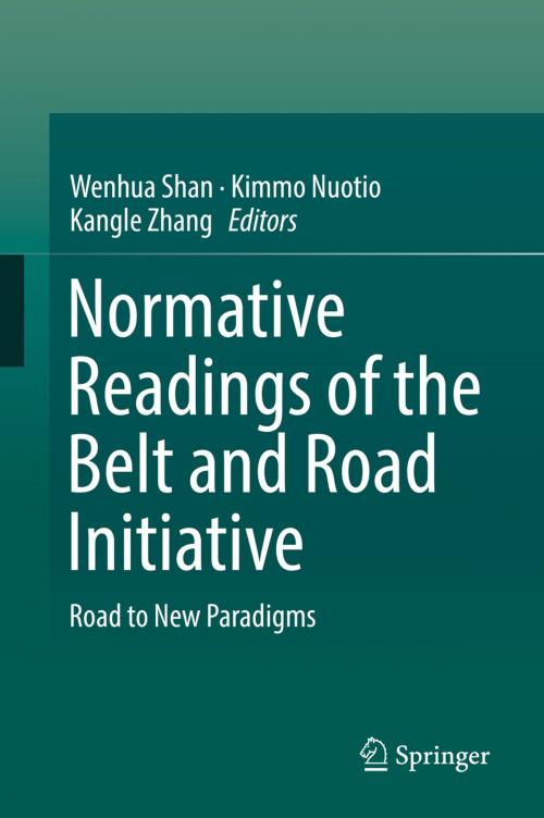 Cover of the book Normative Readings of the Belt and Road Initiative by , Springer International Publishing