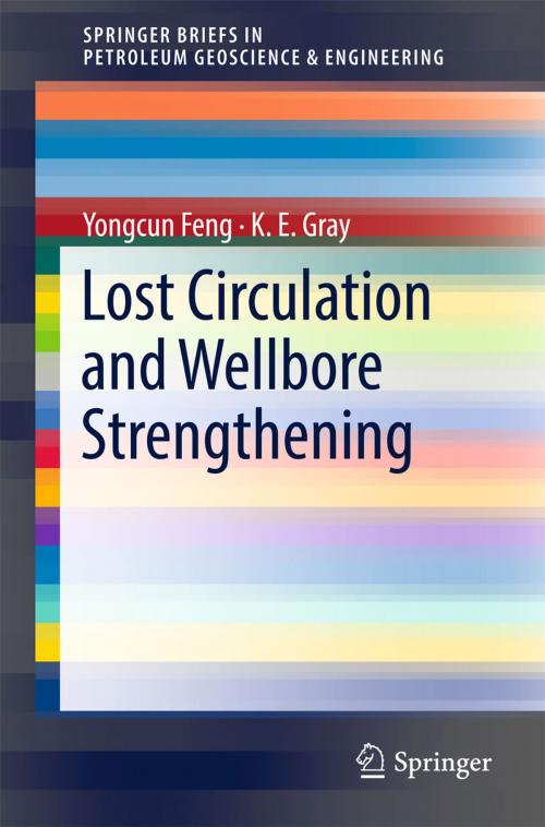 Cover of the book Lost Circulation and Wellbore Strengthening by Yongcun Feng, K. E. Gray, Springer International Publishing